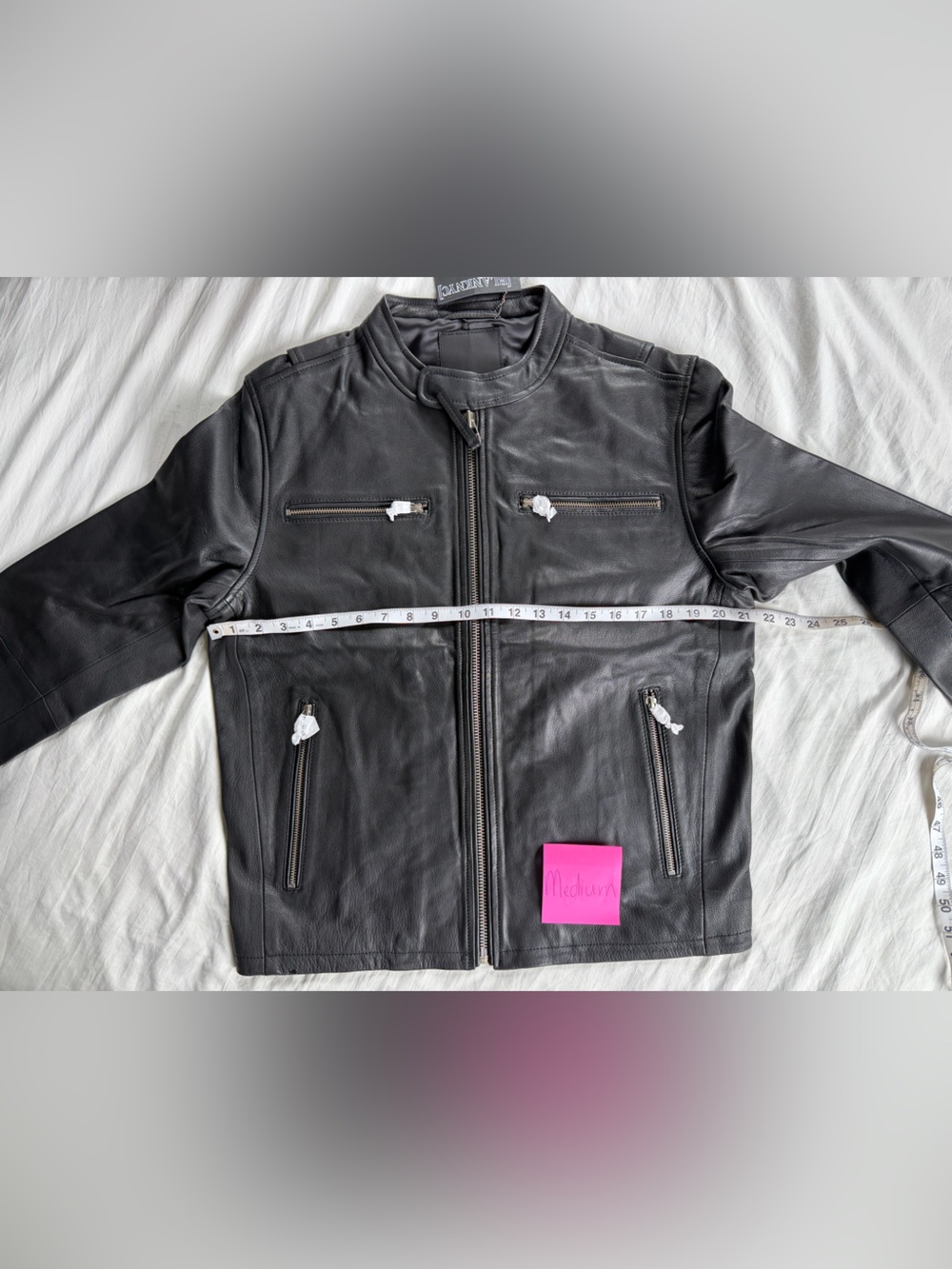 BlankNYC 100% Goatskin Leather Jacket - INTOXICATING JACKET in Black - Picture 14 of 16